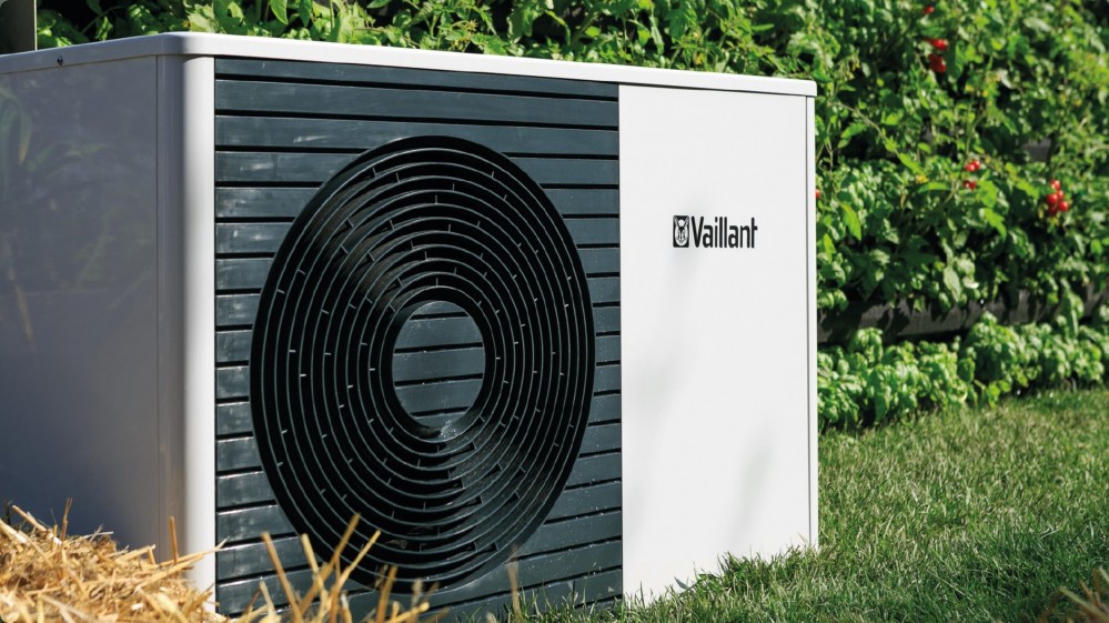 Pompa di calore per villa e villa a schiera